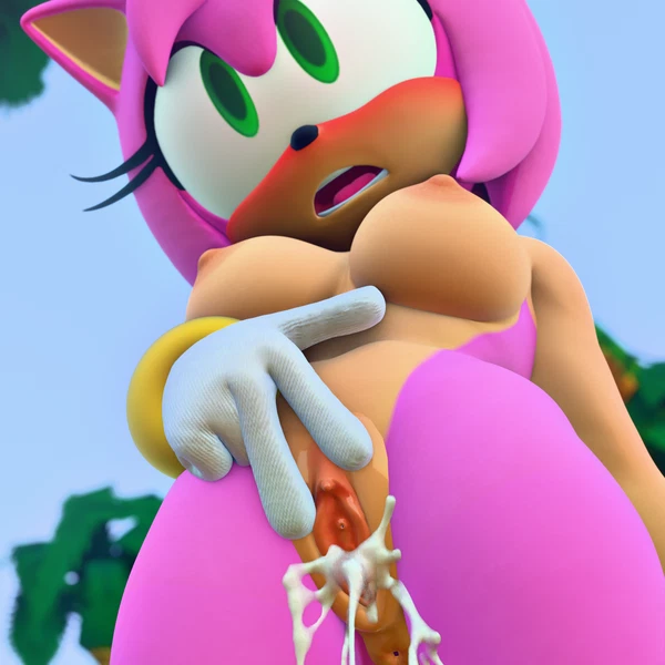 Amy Rose (Sega, Sonic The Hedgehog (Series)) Created By Twintails3d