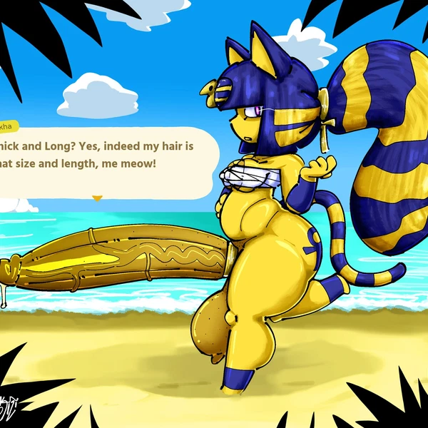 Ankha (Animal Crossing) (Animal Crossing, Nintendo) Created By Duskizi