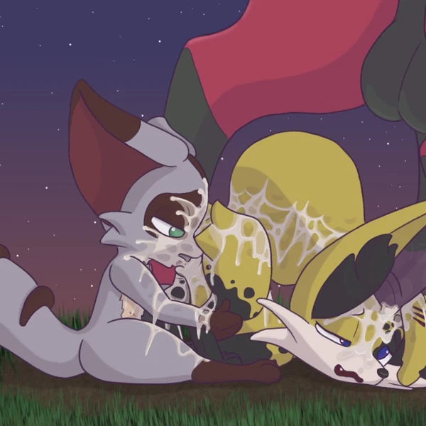 Ash (Slysocx), Sox (Slysocx) (Nintendo, Pokemon) Created By Slysocx