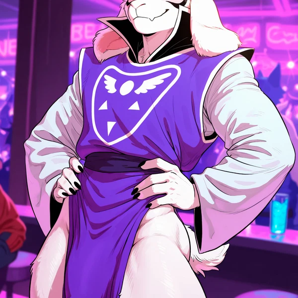 Asriel Dreemurr, Asriel Dreemurr (God Form) (Undertale, Undertale (Series)) Created By Tiranthetyrant