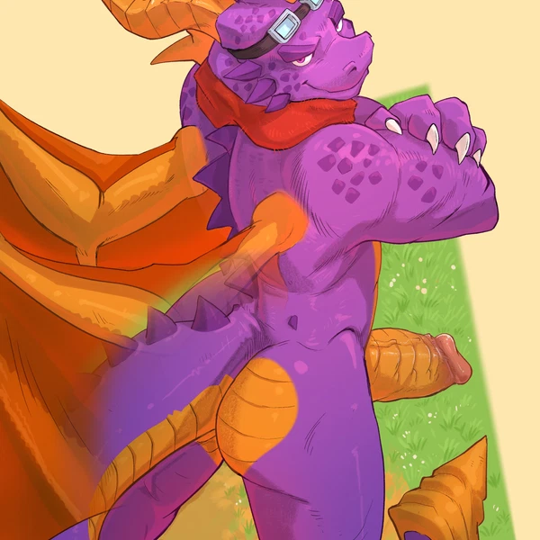 Balloonist Spyro, Spyro (Activision, Mythology) Created By Negy