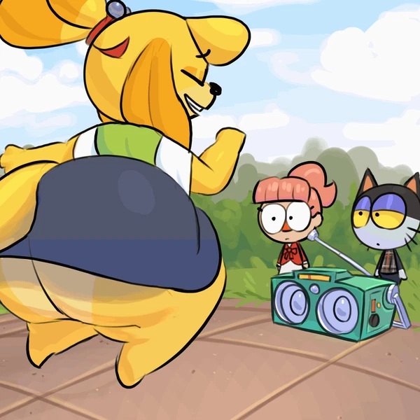 Bea (Animal Crossing), Isabelle (Animal Crossing), Punchy (Animal Crossing) (Animal Crossing, Nintendo) Created By Iamapoliceman