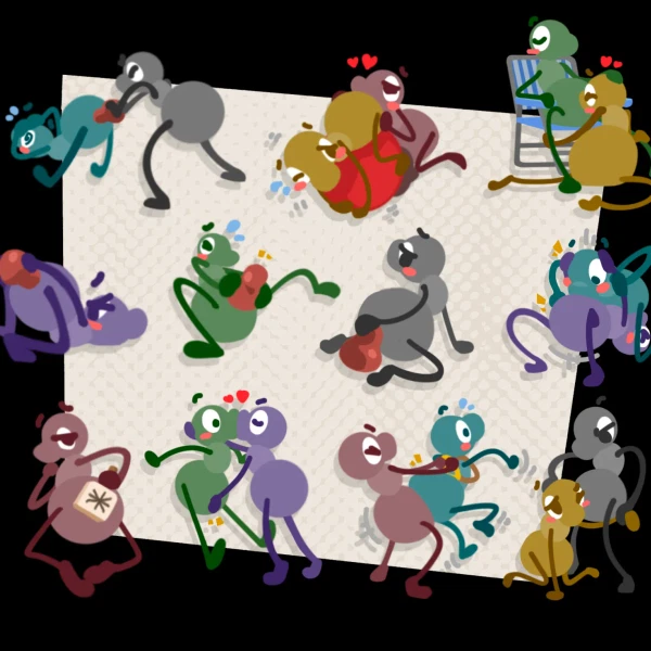 Big Walk (Game) Created By Lonelycharart
