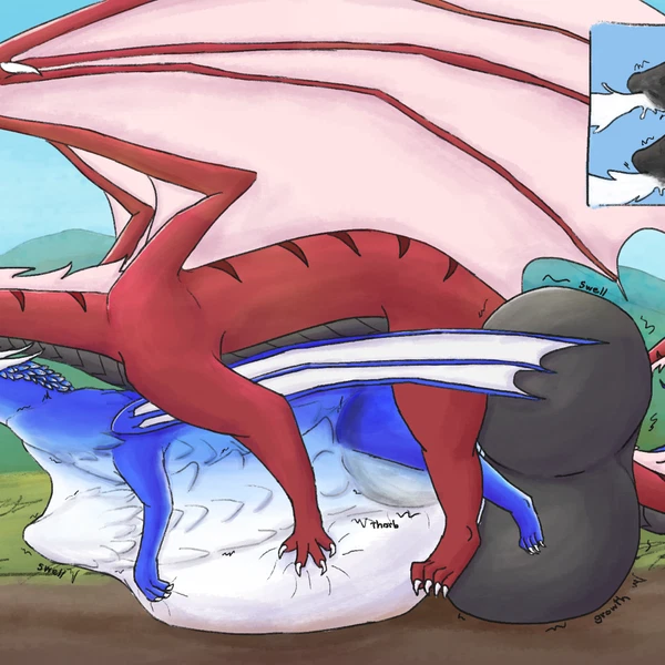 Blakdragon, Charagon (European Mythology, Mythology) Created By Chanat287