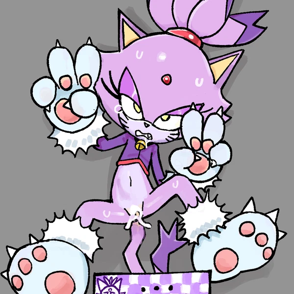 Blaze The Cat (Sega, Sonic The Hedgehog (Series)) Created By Rexuranus