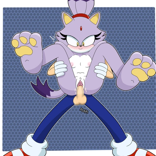 Blaze The Cat, Sonic The Hedgehog (Sega, Sonic The Hedgehog (Series)) Created By Jeanart