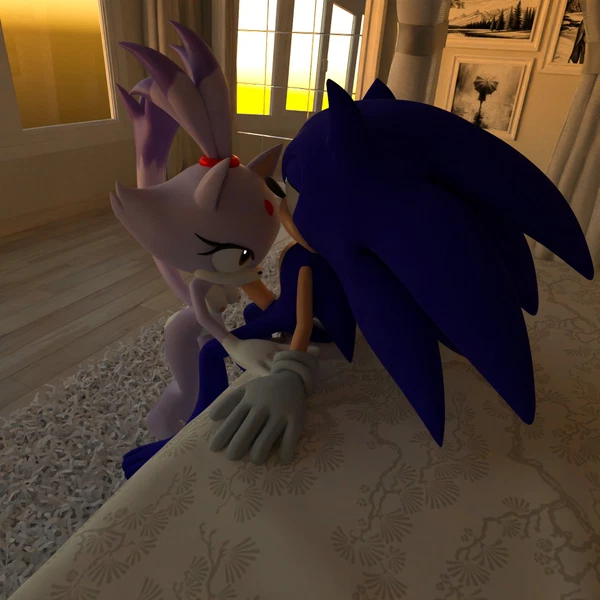 Blaze The Cat, Sonic The Hedgehog (Sega, Sonic The Hedgehog (Series)) Created By Theyoonandonly