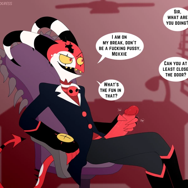Blitzo (Helluva Boss) (Hellaverse, Helluva Boss) Created By Inprogress