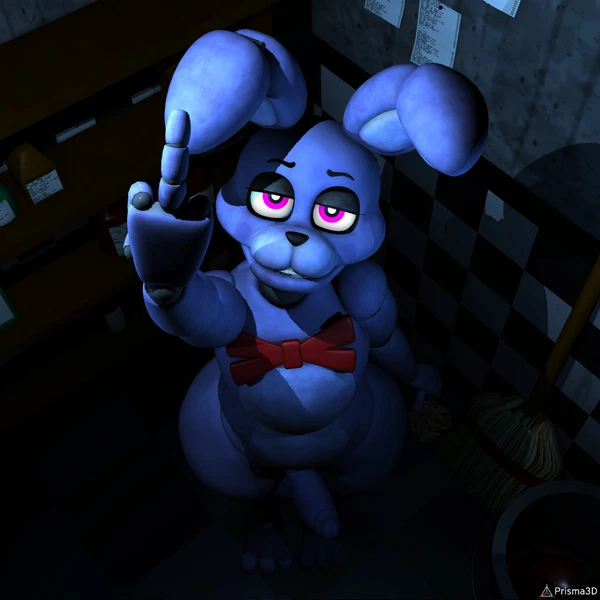 Bonnie (Fnaf) (Five Nights At Freddy's, Scottgames) Created By Zamir (Artist)