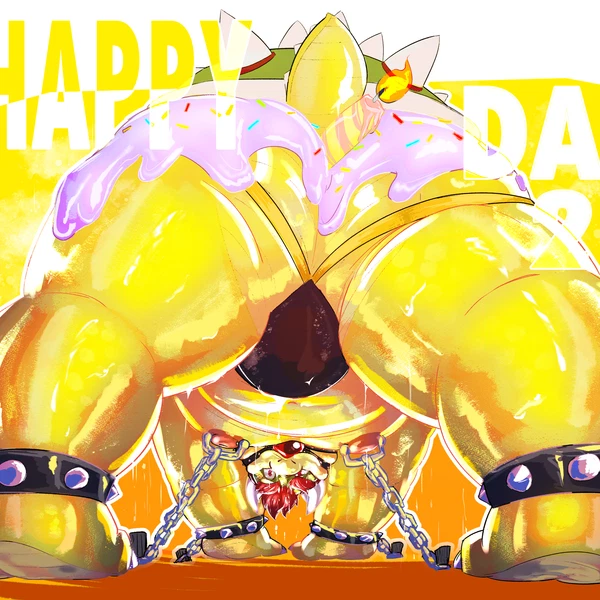 Bowser (Bowser Day, Mario Bros) Created By Doodle Dawg
