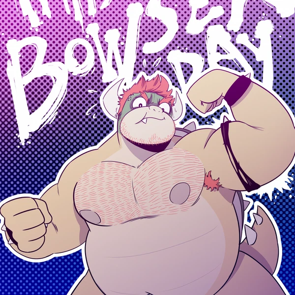Bowser (Bowser Day, Mario Bros) Created By T0l0k