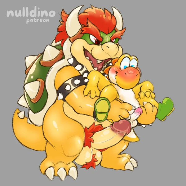 Bowser (Mario Bros, Nintendo) Created By Nulldino