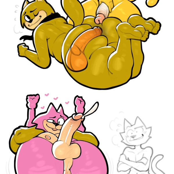 Brain (Top Cat), Choo-Choo (Top Cat), Spook (Top Cat) (Hanna-Barbera, Top Cat (Series)) Created By Scottdeer