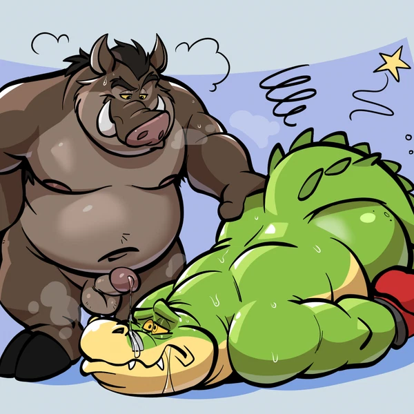 Brok (Brok The Investigator), Clint (Brok The Investigator) (Brok The Investigator, Cowcat Games) Created By Dead Stray Bear