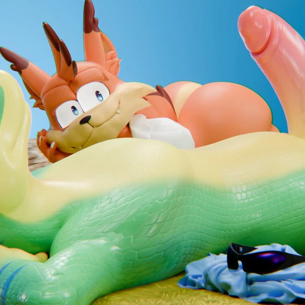Bubsy Bobcat, Gex The Gecko (Atari, Bubsy (Series)) Created By Z Hado