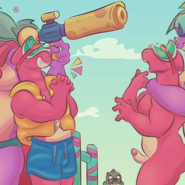 Buzz (Brawl Stars), Doug (Brawl Stars), Pierce (Brawl Stars) (Brawl Stars, Supercell (Company)) Created By Tightenedbae