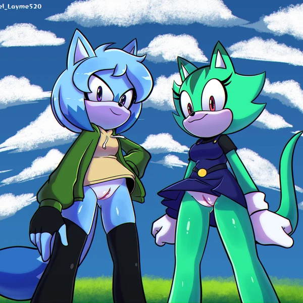 Candy (Miguel Layme), Celadon The Cat, Fan Character (Sega, Sonic The Hedgehog (Series)) Created By Miguel Layme