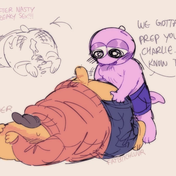 Charlie Dompler, Pim Pimling (Adult Swim, Cartoon Network) Created By Fatbitchluvr