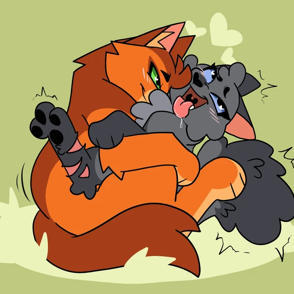 Cinderpelt (Warriors), Firestar (Warriors) (Warriors (Book Series)) Created By Deadingdog