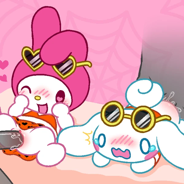 Cinnamon (Cinnamoroll), My Melody (Cinnamoroll, Onegai My Melody) Created By Davidkyatt