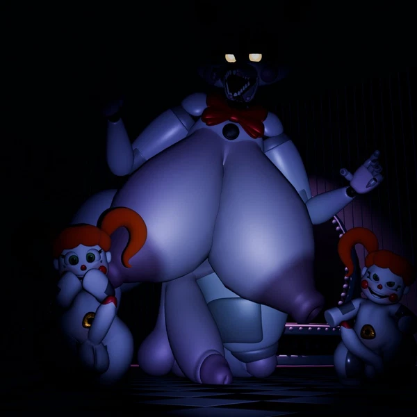 Circus Baby (Fnaf), Funtime Foxy (Fnaf) (Five Nights At Freddy's, Scottgames) Created By Zamir (Artist)
