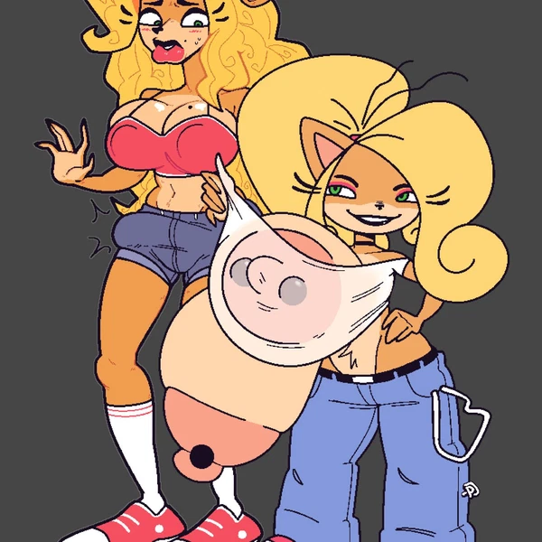 Coco Bandicoot, Tawna Bandicoot (Activision, Crash Bandicoot (Series)) Created By Sup3rvillainpjs