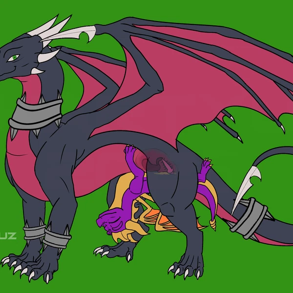 Cynder, Spyro (Activision, European Mythology) Created By Skartyuz