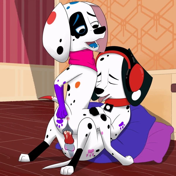Da Vinci (101 Dalmatians), Dj (101 Dalmatians) (101 Dalmatian Street, 101 Dalmatians) Created By Frommarstomercury
