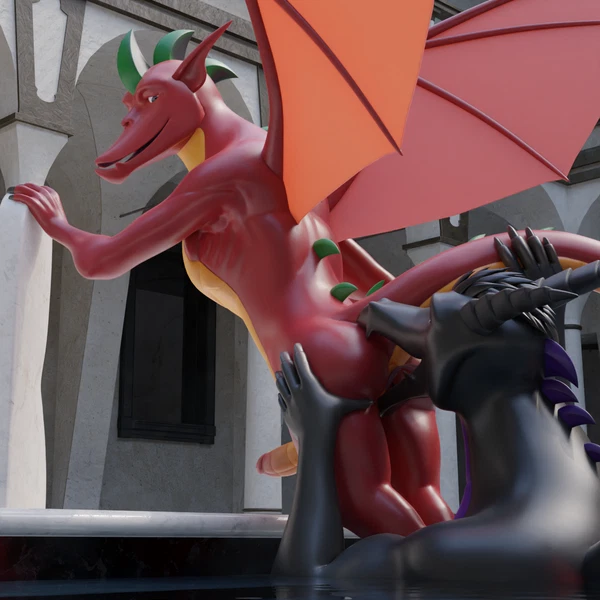 Dark Dragon (American Dragon), Jake Long (American Dragon: Jake Long, Disney) Created By No-Name-No-Problem