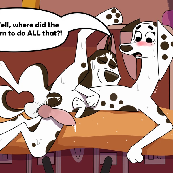 Delilah (101 Dalmatians), Hansel (101 Dalmatians) (101 Dalmatian Street, 101 Dalmatians) Created By Foxretro