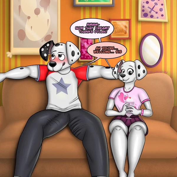 Destiny (101 Dalmatians), Dylan (101 Dalmatians), Triple D (101 Dalmatians) (101 Dalmatian Street, 101 Dalmatians) Created By Rannfurryartist