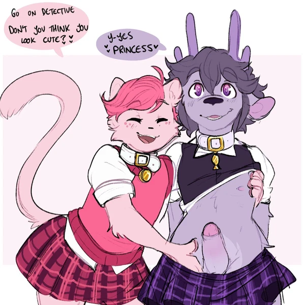 Detective Samual (Cassthesquid), Felicity (Hypnocatto) Created By Cassthesquid