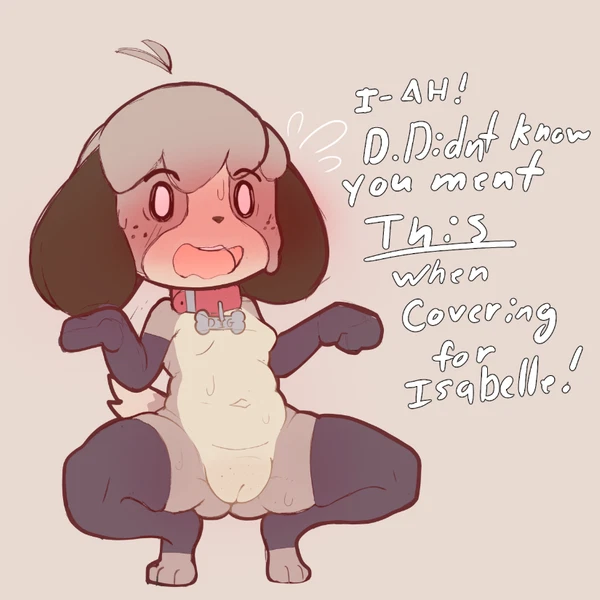 Digby (Animal Crossing) (Animal Crossing, Nintendo) Created By Defunctumbra