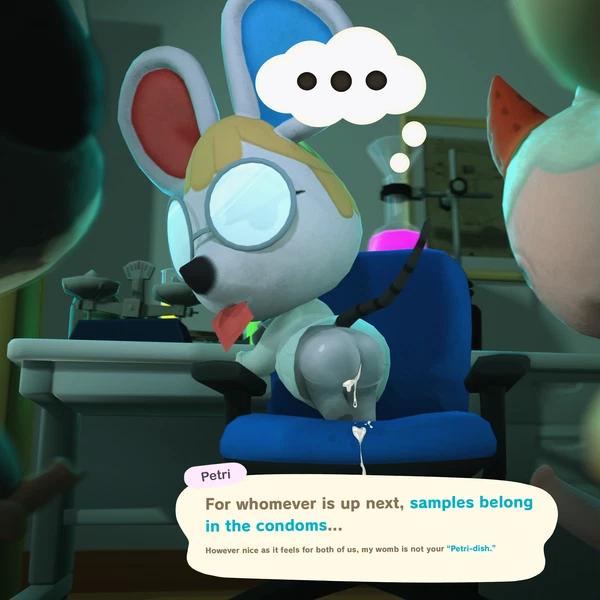 Digby (Animal Crossing), Merengue (Animal Crossing), Petri (Animal Crossing) (Animal Crossing, Nintendo) Created By Owo Sfm