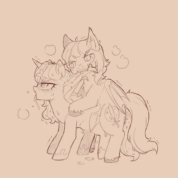 Donut Daydream, Shadow Bite (Gluttonyfangs) (Hasbro, My Little Pony) Created By Cold-Blooded-Twilight