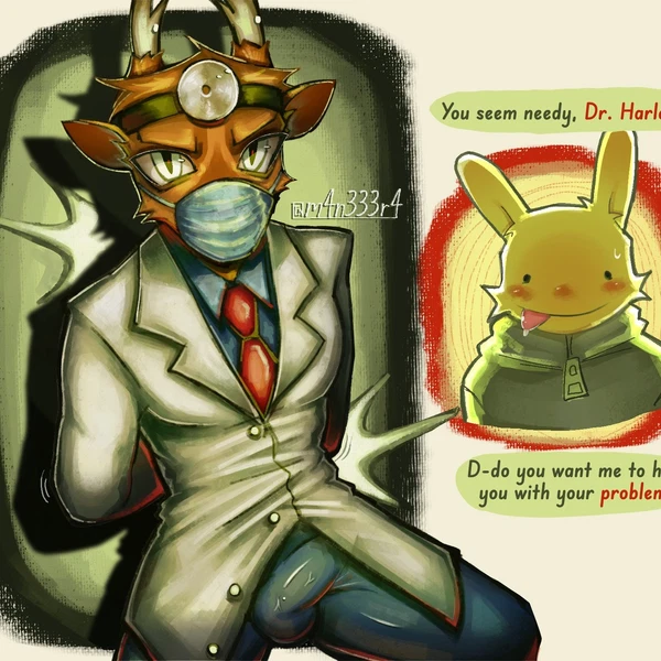 Dr. Harlow (Animal Hospital), Intern (Animal Hospital) (Animal Hospital (Roblox), Roblox) Created By M4n333r4