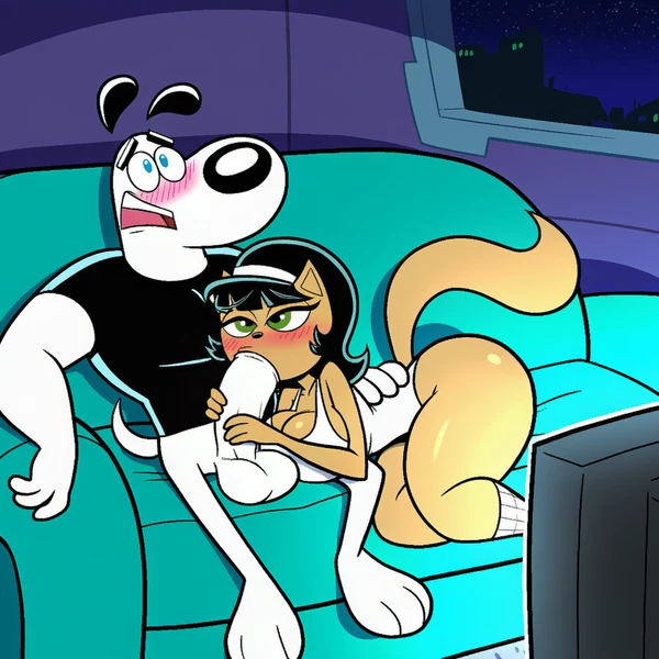 Dudley Puppy, Kitty Katswell (Nickelodeon, T.U.F.F. Puppy) Created By Boxen549