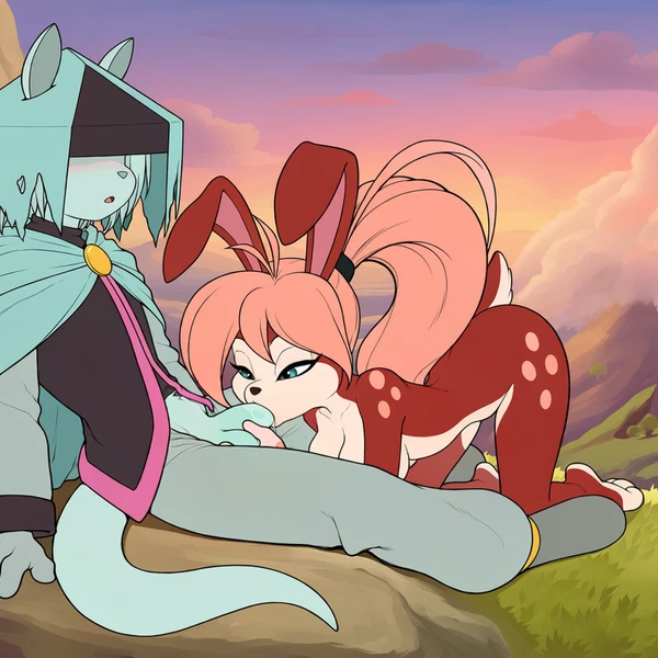 Dust (Elysian Tail), Haley (Elysian Tail) (Dust: An Elysian Tail) Created By Boxen549