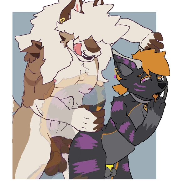 Echo (Echothedergfox), Tadeo (Wildlysharp) (Mythology) Created By Divbz