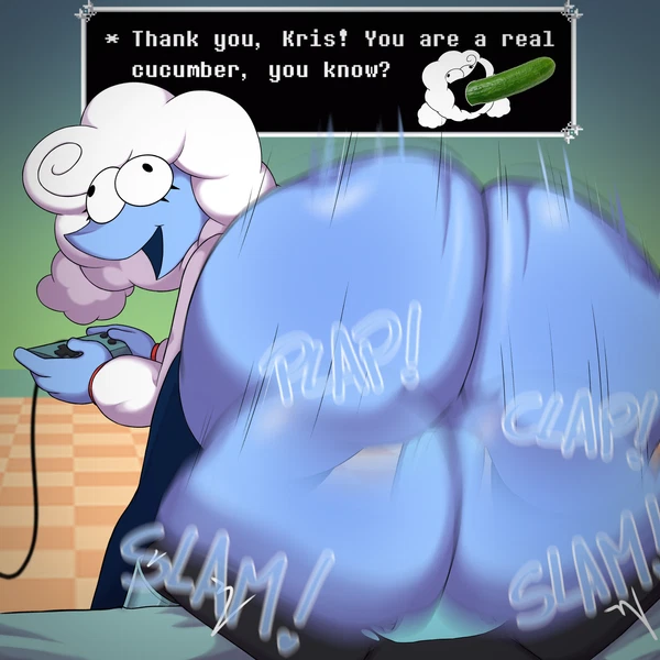 Elnina (Deltarune), Kris Dreemurr (Deltarune, Undertale (Series)) Created By Confusedsabron