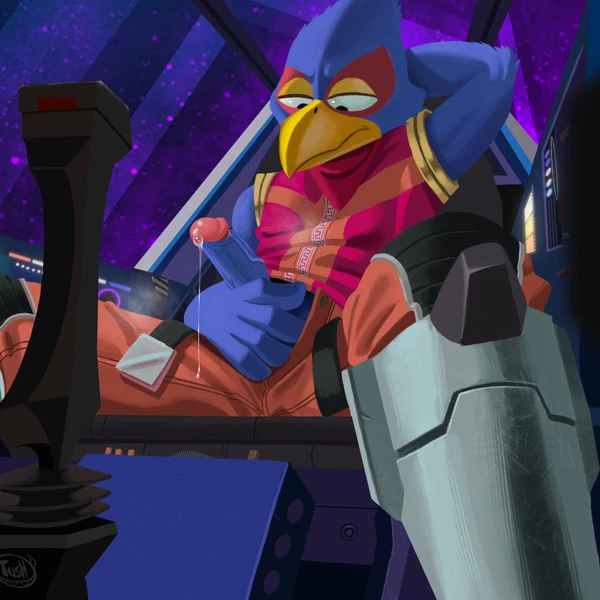 Falco Lombardi (Nintendo, Star Fox) Created By Tush (Artist)