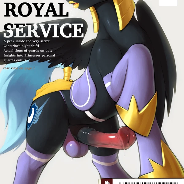 Fan Character, Midnight Lancer (Wondercoltz), Royal Guard (Mlp) (Friendship Is Magic, Hasbro) Created By Imadeus