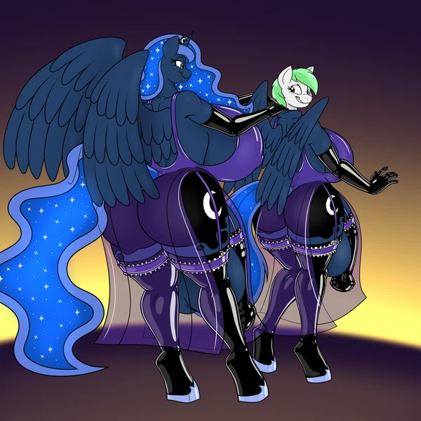 Fan Character, Princess Luna (Mlp), Sumi (Chace) (Friendship Is Magic, Hasbro) Created By Badgerben
