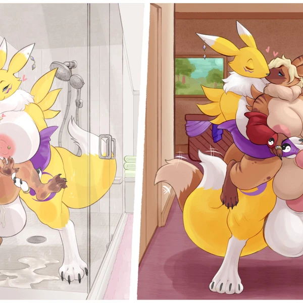 Fan Character, Renny (Mr.Mortecai) (Bandai Namco, Digimon) Created By Meganemausu