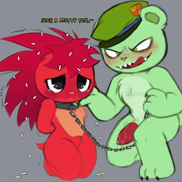 Flaky (Htf), Flippy (Htf), Fliqpy (Htf) (Happy Tree Friends)