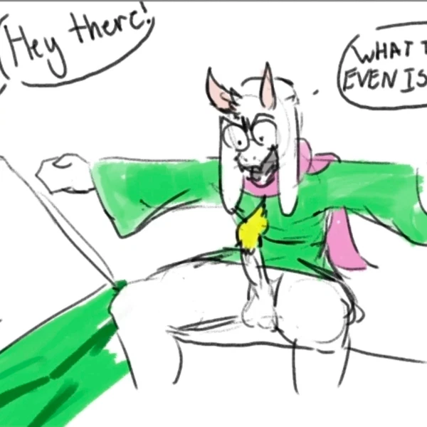 Flowery (Deltarune), Ralsei (Deltarune, Undertale (Series)) Created By Mr.Chummly