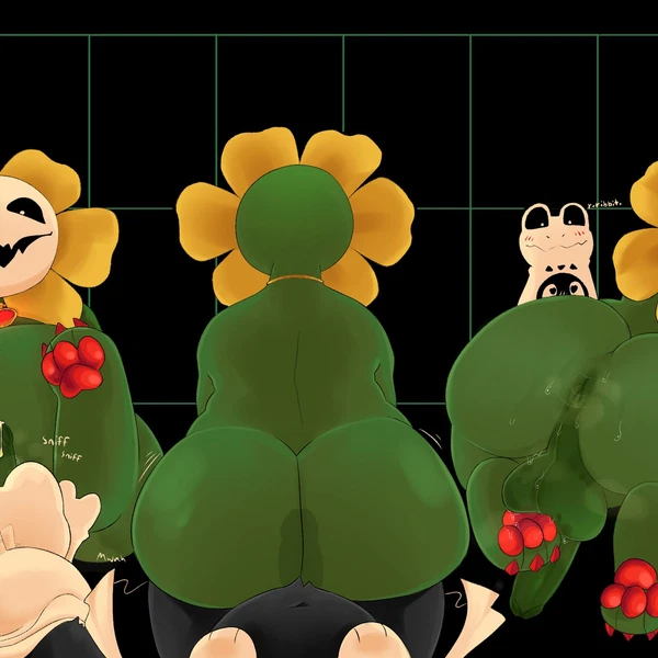 Flowey The Flower (Undertale, Undertale (Series)) Created By Hornfrog