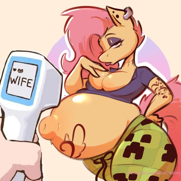 Fluttergoth, Fluttershy (Mlp) (Friendship Is Magic, Hasbro) Created By Wildegems