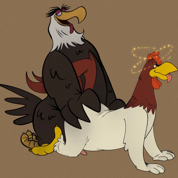 Foghorn Leghorn, Mighty Eagle (Angry Birds, Looney Tunes) Created By Joesanchez