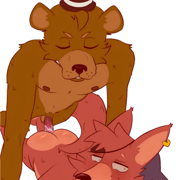 Foxy (Fnaf), Freddy (Fnaf) (Five Nights At Freddy's, Scottgames) Created By Suckerboon